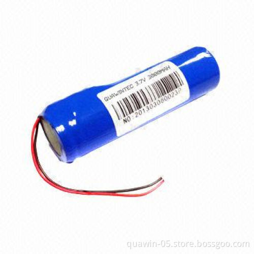 18650 Lithium-ion Rechargeable Battery, Weighs 60g